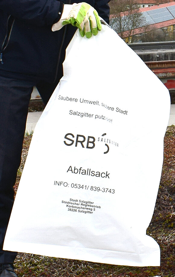 Abfallsack des SRB